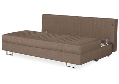 Flex Motion Brown Polyester Queen Sleeper,Ottomanson (Previously Casamode)